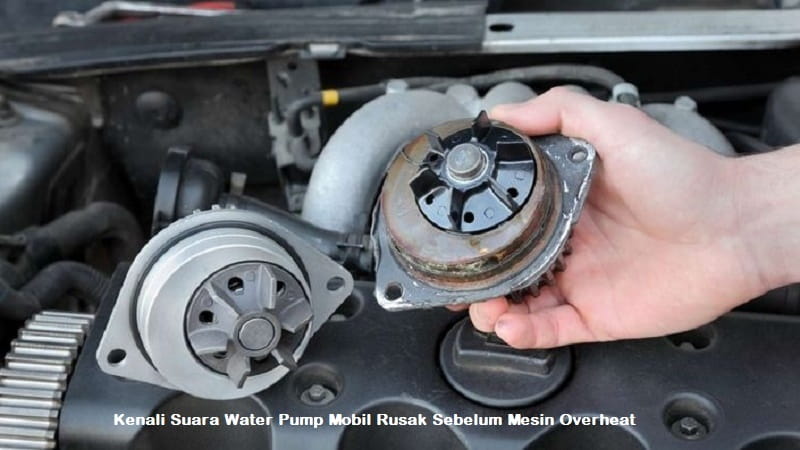 suara water pump mobil rusak